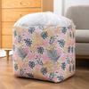 Printed Storage Laundry Basket Waterproof, Dust-proof Cotton and Linen, Hamper Socks, Clothes Bucket, Organizer Pouch, Household