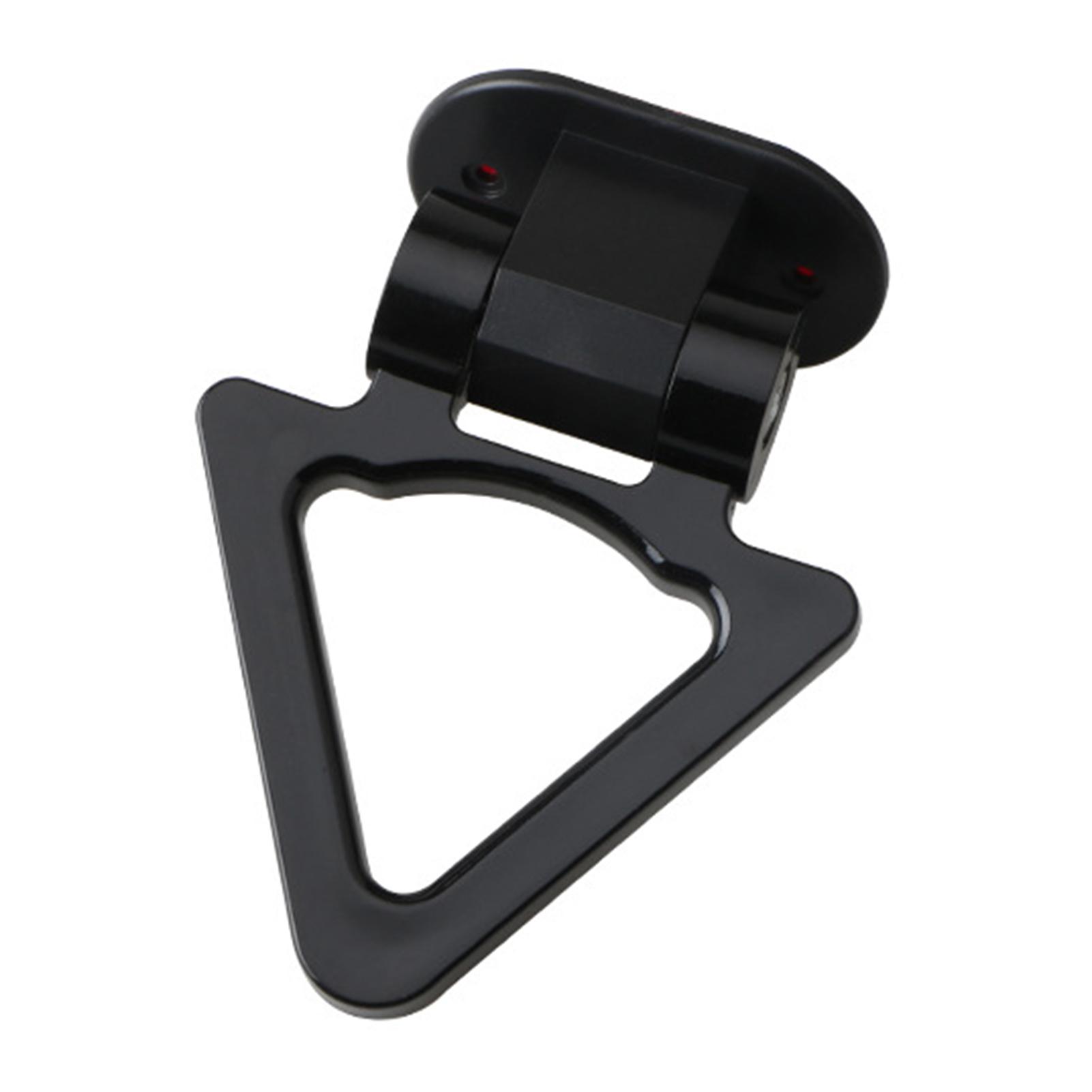 

Tow Hook Adhesive Type Car Trailer Hook Decor Universal Car Exterior Decoration For Front/Rear Bumper for Most Automobile чорний