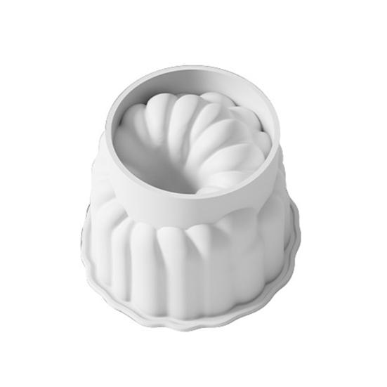 

Silicone Cake Mold Non-Stick Raspberry Shape Baking Mold High-Temperature Resistant Food Grade Silicone Mold for Oven Refrigerator Air Fryer білий