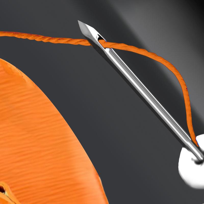 DIY Leather Sewing Awl Kit Waxed Thread Hand Sewing Tools Leather Craft Edge Stitching Belt Strips Shoemaker Canvas Repair Tools