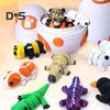 Dračí vejce s mini zvířátky 3D tištěné kloubové figurky zvířat uvnitř kapsy na vajíčko, hračka pro domácí mazlíčky, dárek pro děti, velikonoční košíky, dárky