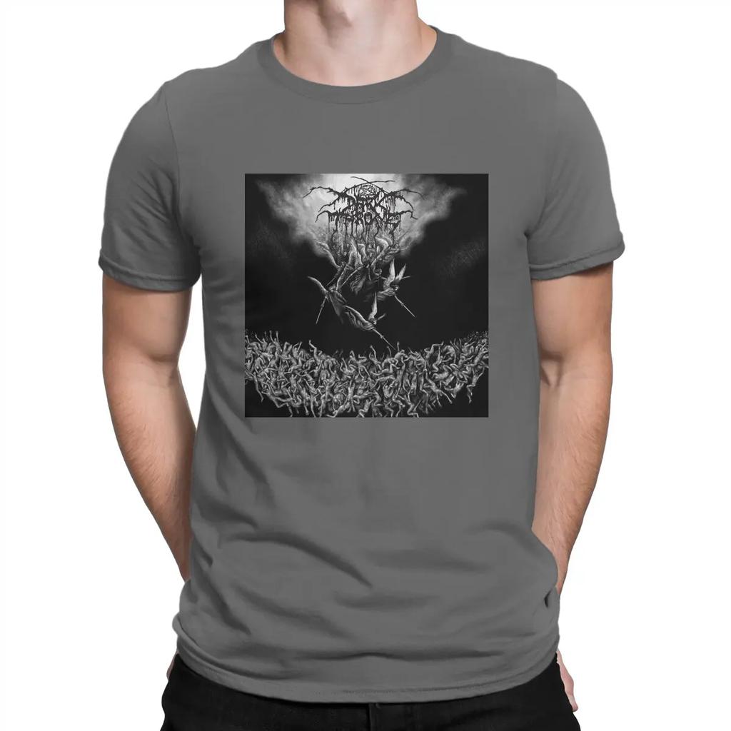 Darkthrone Creative TShirt for Men Dark Band Round Neck Pure Cotton T Shirt Personalize Birthday Gifts Tops
