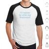 Id Rather Be With My Foxhound T Shirt Cotton Men Women DIY Print Foxhound Large Hunting Hound Sense Of Smell English Foxhound