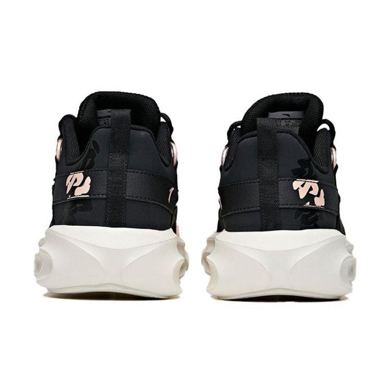 Anta Training Series Women Low-top Training Shoes Black Pink 122037789-3