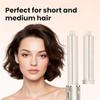 A65T-Paddle Brush And Auto-Wrap Hair Curling Barrels Set For Shark Flexstyle Hair Dryer Attachments For Straight, Wavy Curly Hai