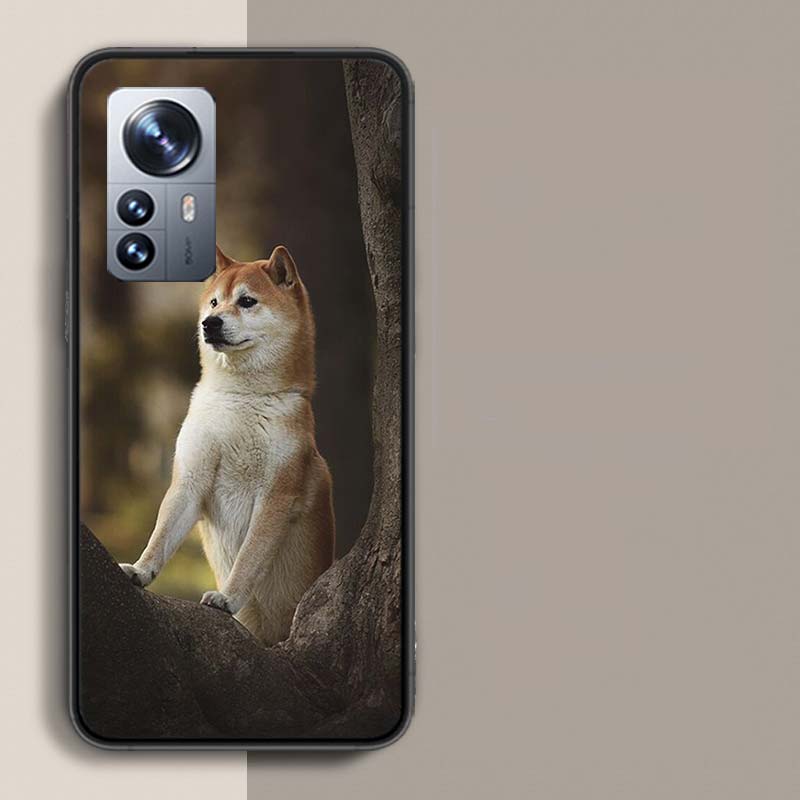 Animal Shiba Inu Dog Phone Case For Xiaomi Poco X3 NFC X4 GT M3 M4 M5 M5S X7 X6 X5 F6 Pro F5 F4 Mi F3 F2 Cover TPU Capa Coque Cl