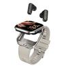 Rainbuvvy T99 TWS Smartwatch Wireless Earbuds 2.02inches IPS 320x385 BT5.0 Bluetooth Call IP67 Waterproof Smart Bracelet 300mAh Support Multi-language