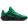 Hengxing Erke Qianxun TD Fashion Trend Shock Absorption Rebound Anti-Side Flip Low-Top Basketball Shoes Men sneakers Lime-Green Black 51125104478-505