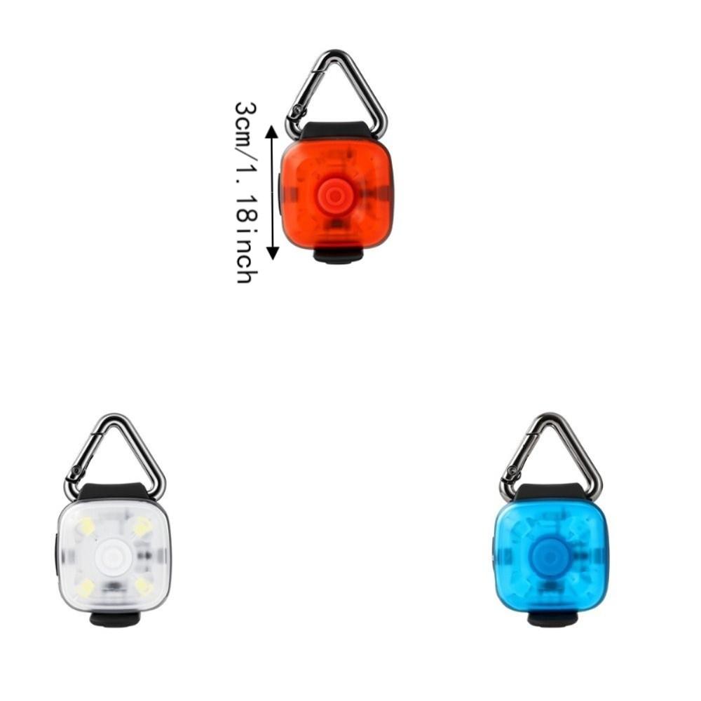 Waterproof LED Pet Collar Pendant USB Rechargeable Pet Safety Light Pet Walking