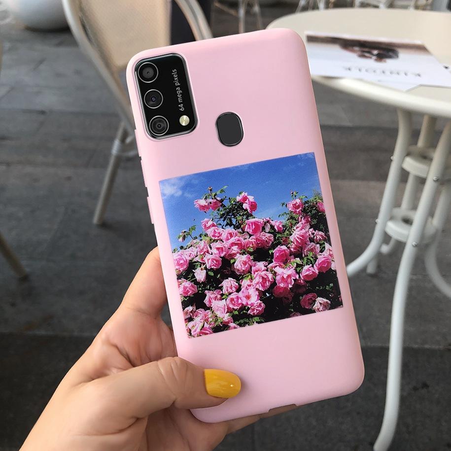 For Samsung Galaxy M31 M21s Case 2020 Couple Love Heart Phone Cover For Samsung M31 Prime SM-M315F M 31 M 21s Soft Case 6.4 Inch