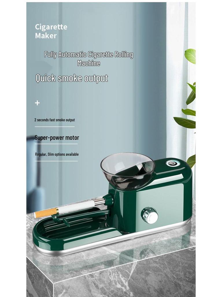 Electric Cigarette Roller: 8.0mm Tube, Automatic Filter Tip Paper Roller
