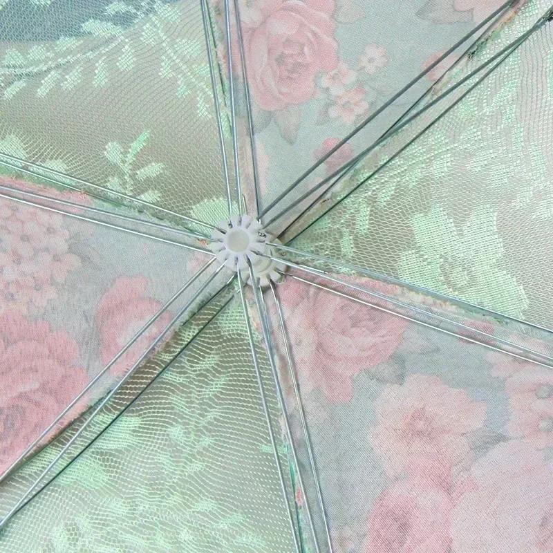 Folding Vegetable Gadgets Household Kitchen Convenience Dustproof Mesh Food Cover Umbrella Shape Fly Proof Stain Table Lace