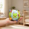 1/3Pcs Squeaky Dog Plush Toy with Built-in Bell, Soft Stuffed Ball Hanging Dog Training Toy, Interactive Pet Chew Toys for All Breeds