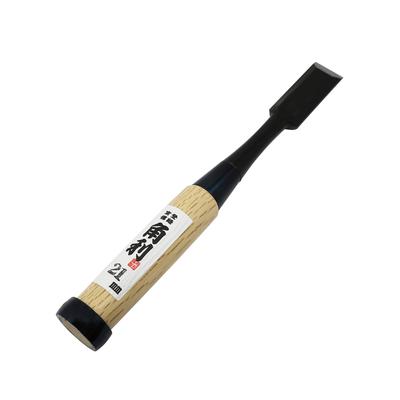 KAKURI White Oak 215mm Overall 21mm Cutting DIY Carpentry Tool for Carving and 41917 Chisel, Beveled, Handle, Length, Edge, Mortising,