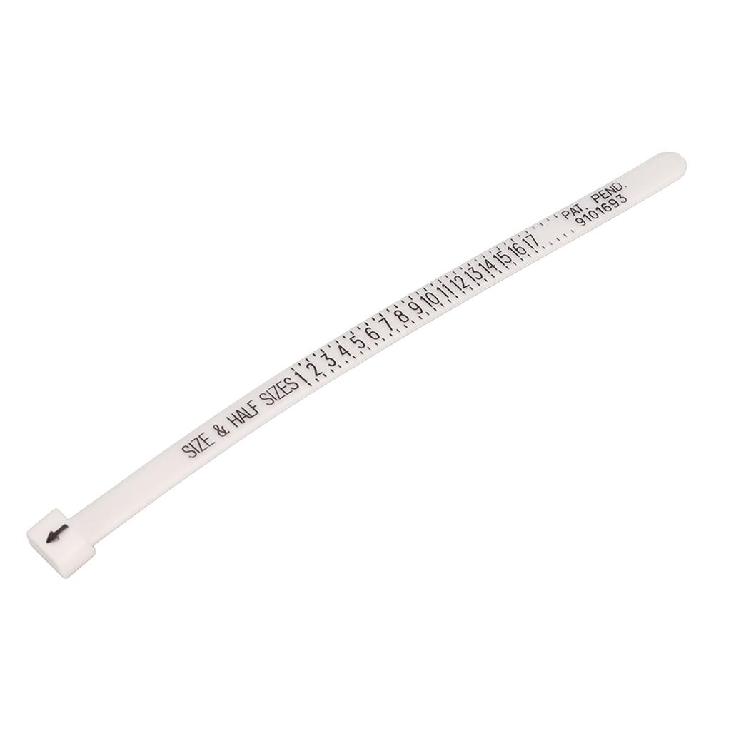 Ring Finger Measuring Tape High Accuracy Reusable 1?17 USA Rings Size Jewelry Sizing Tools