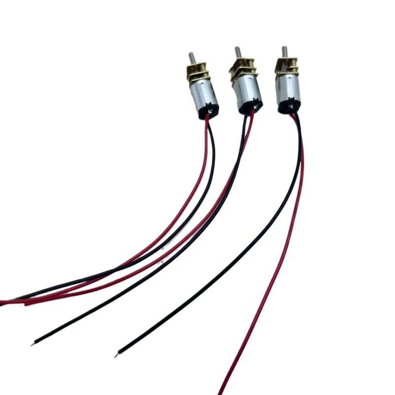 GA12 N20 DC 3V 1000 U/min 6V 2000 U/min 12V 4000 U/min Mini Mikro Metallgetriebemotor Hohes Drehmoment Motor mit einem 15cm Draht