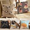 NICE CUTE Pomeranian Dog Cushion Cover Pillowcase Antidustmite Living Room Sofa Decor Cushion Room