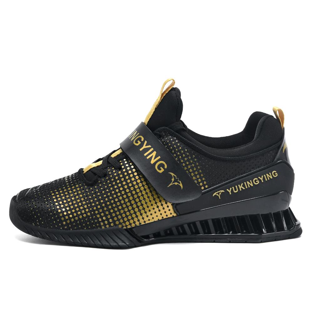 39-46 Men's Plus Size Anti Slip Wear-resistant Breathable Deep Squat Hard Pull Shoes Weightlifting Shoes Casual Training Shoes