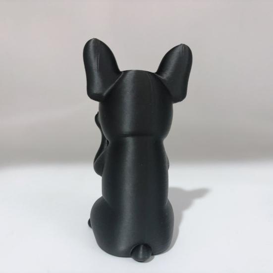 3D Printed French Bulldog Figurine Screaming Dog Decorative Sculpture Puppy Statue for Car