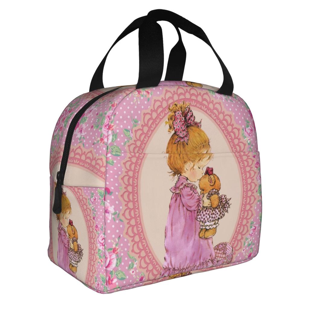 Cartoon S-Sarahs K-Kays Lunch Bag Men Women Kawaii Girl  Cooler Thermal Insulated Lunch Boxes for Adult Office