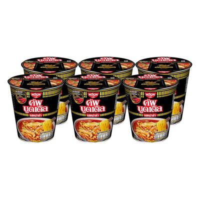 NISSIN Cup Noodle Instant Noodles Mala Flavour 72 G. X 6 Pcs