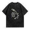 The Great Serpent Mound T Shirt vintage Washed Comfortable Soft fashion designer clothes graphic Top For Everyday Wear