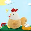 1 Pc Cute Doll, Chicken Doll, Plush Toy, Soft and Comfortable Chicken Doll, Hen Rag Doll, Sleep Doll, Pillow As A Gift