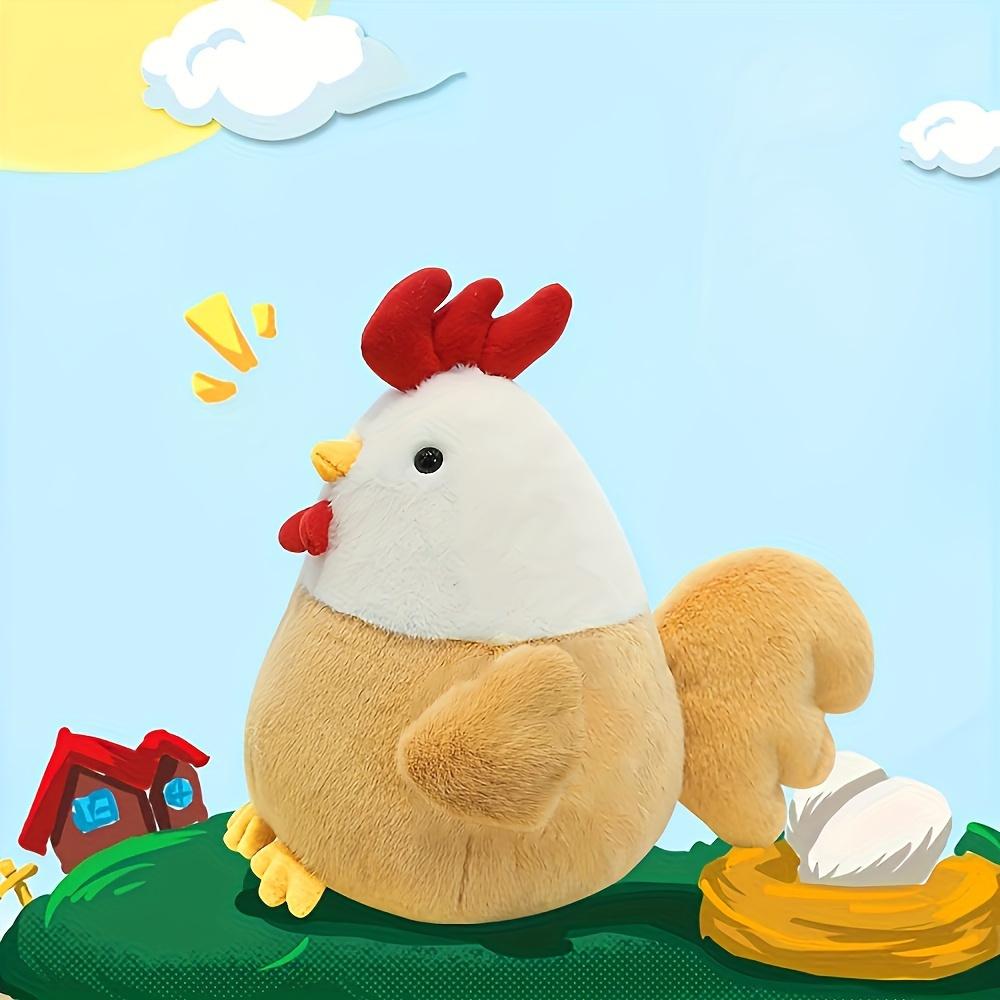 1 Pc Cute Doll, Chicken Doll, Plush Toy, Soft and Comfortable Chicken Doll, Hen Rag Doll, Sleep Doll, Pillow As A Gift