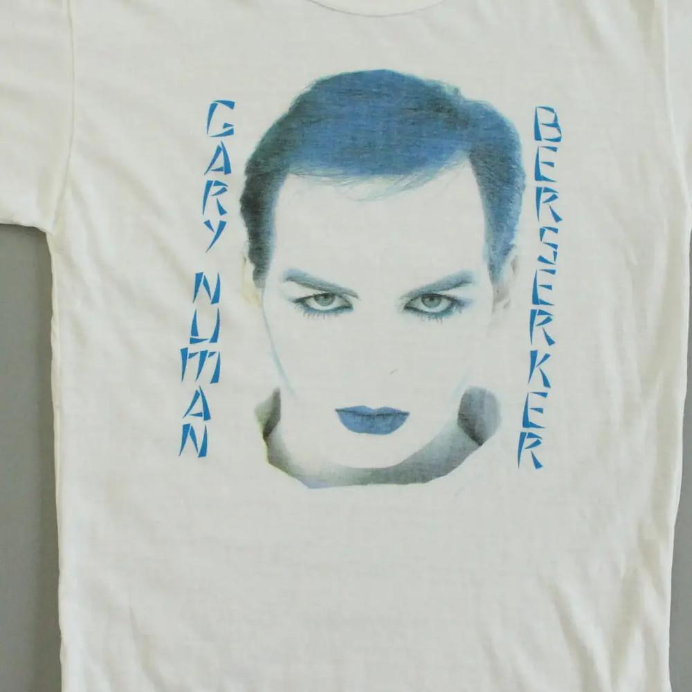 

The Gary Numan shirt Album Men White Unisex All size Unisex T-Shirt XXXXL