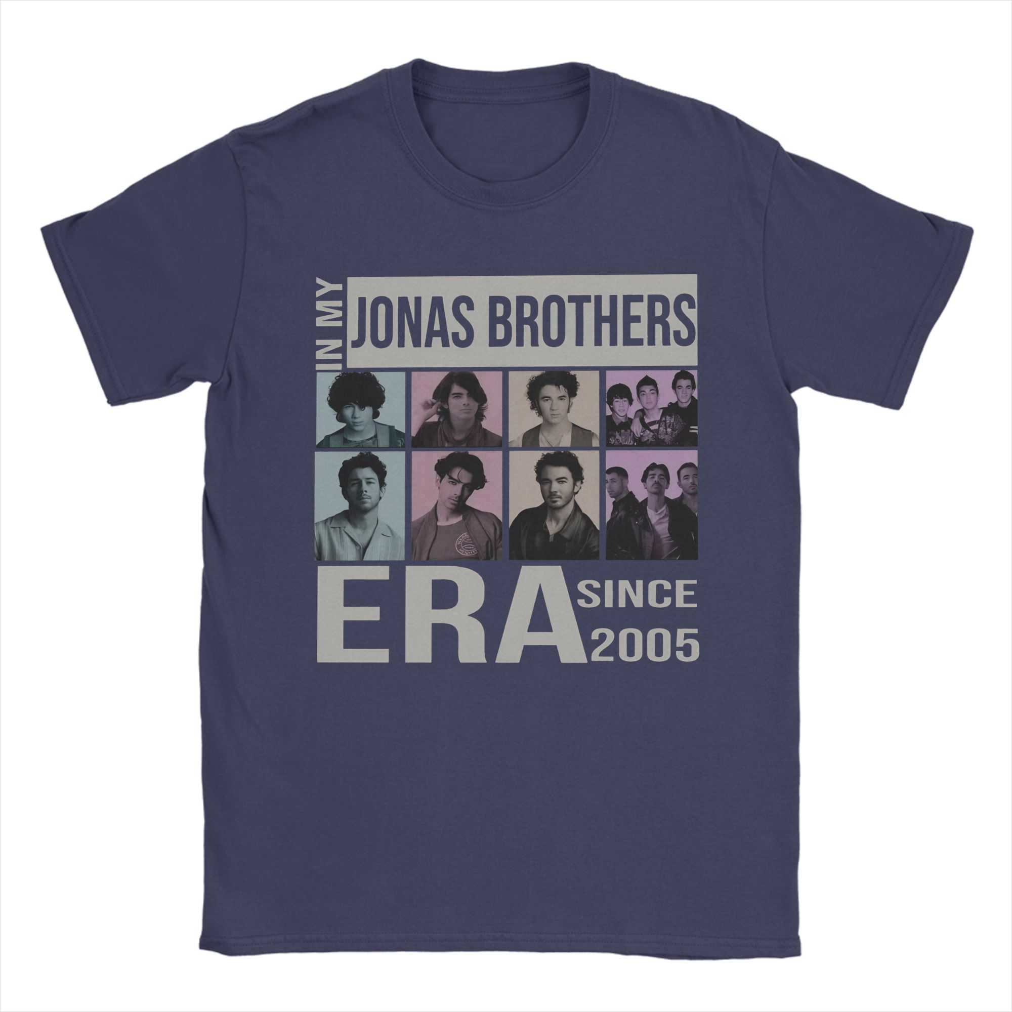 

Jonas Brothers Tour Mens T Shirts Funny Tee Shirt Short Sleeve Crew Neck TShirt 100 Cotton 6XL Clothing 4XL