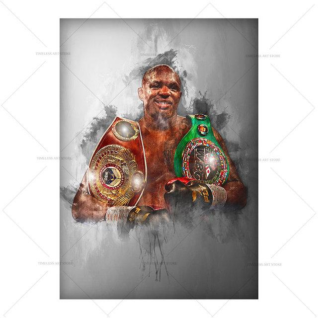 Abstraktní box Tyson Wall Art Malba Hvězda Tisk plakátu Malba na plátno Dekorace obývacího pokoje