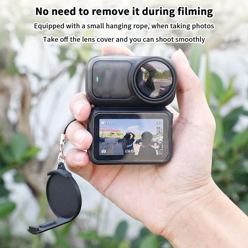 1/3/5Pcs Plastic Nano Action Camera Lens Caps Protective Cover Anti-scratch Anti-fall Camera Lens Caps Accessories