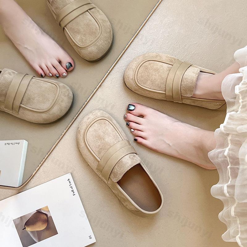 Fashion Women's Slip On Loafers New Spring Autumn Lightweight Comfortable Soft Sole Flats Fashion Vintage Outdoor Non Slip Casual Shoes