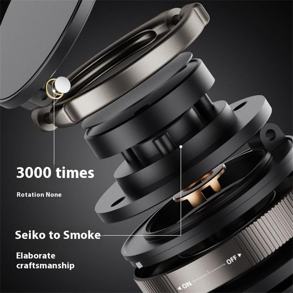 360° Adjustable Vacuum Magnetic Phone Holder, Upgraded Folding Magnetic Car Phone Holder, For Car/Gym/Mirror/Shower