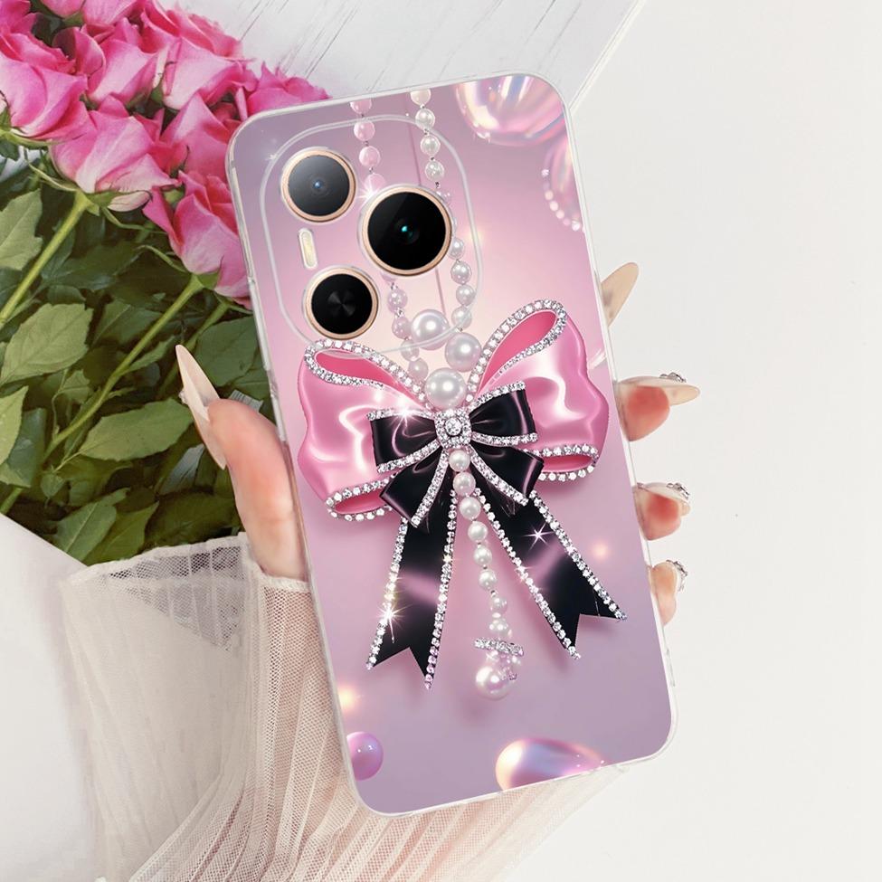 Case For Honor Power 5G Cover DVD-AN00 Transparent Fashion Butterfly Cute Cat Cool Painted Soft Phone Casing For Honor Power 5G