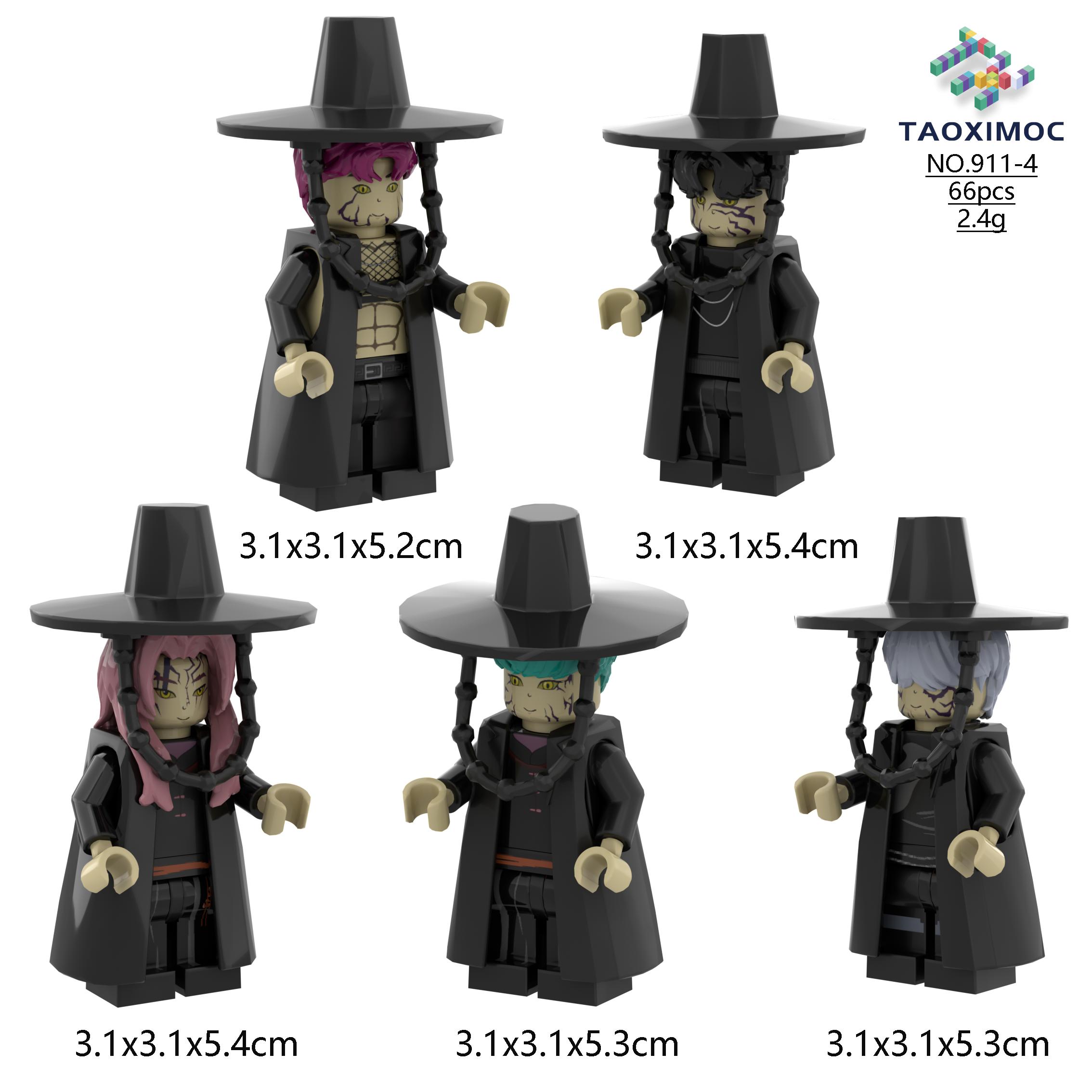 

K-Pop Мисливці на демонів Будівельні блоки Румі Збірна модель Лялька Будівельні блоки Ручна робота S