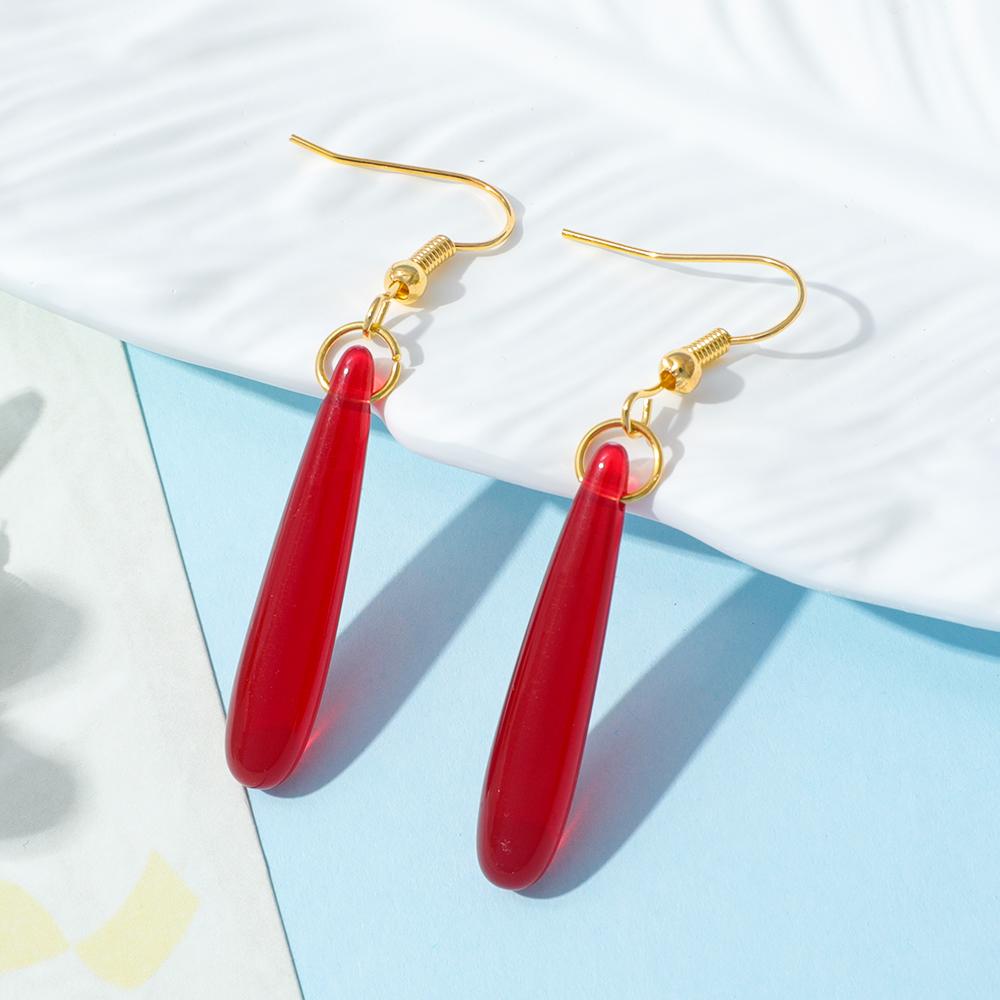 Anime Frieren: Beyond Journey's End Cosplay Earrings Unisex Pendant Ear Studs Jewelry Cosplay Eardrop Accessories Gifts