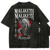 Elden Ring Washed T-shirt 2026 New Model Personality Clothes Shirt Year Round Clothing Retro Fashion Vintage Loose Gift High Quality