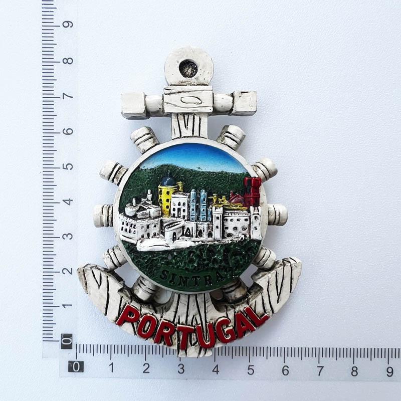 Portugal Tourism Souvenirs Fridge Magets Lisbon Madeira Islands Travelling Fridge Stickers Home Decor Wedding Gifts