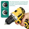 16.8V Electric Screwdriver Mini Wireless Driver With 1/2PCS Lithium-Ion Battery Cordless Drill  Home DIY Power Tools