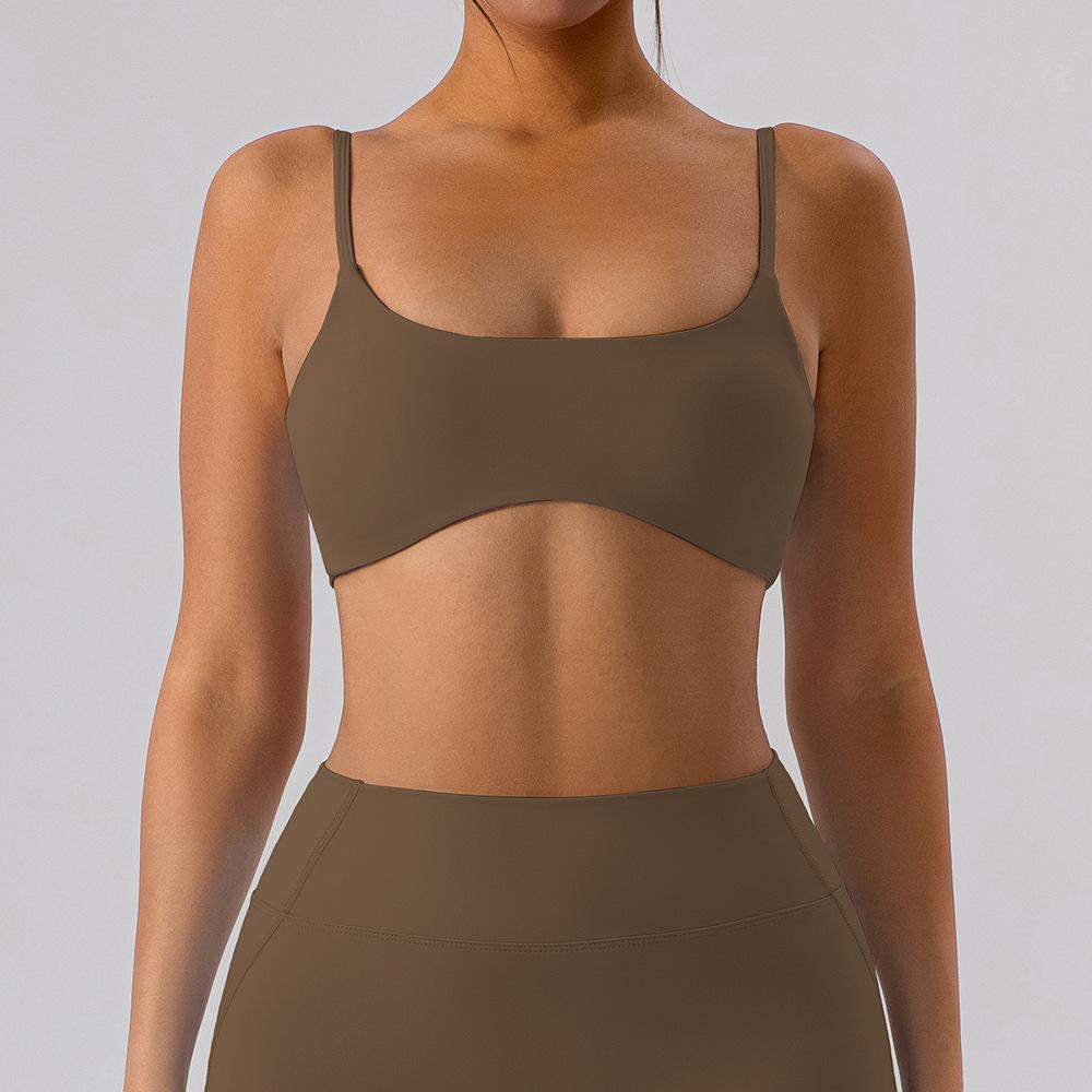 Adjustable-strap Sports Bra Vest