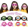 Funny Prank Blink Glasses Novelty Creative Toys Crazy Blink Big Eyes Makeup Party Role Playing Dress Up Game Children'S Gift Toy