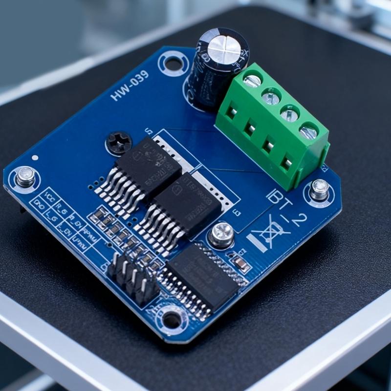 43A Current Capacity Motor Controls Module Builts In Thermals Protections and PWM Speed Regulation