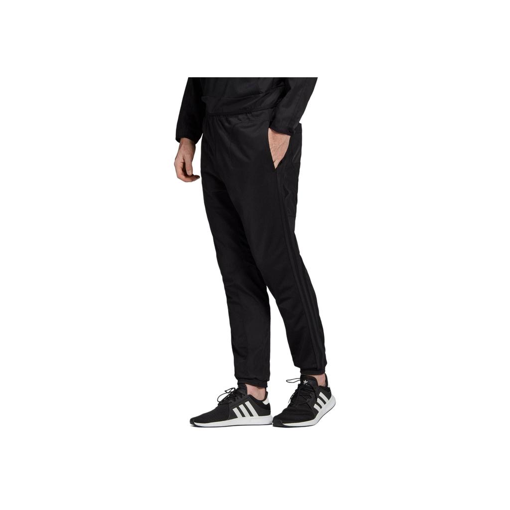Adidas Originals PT3 Casual Lace-Up Comfortable Solid Color Sports Long Pants Men Bottoms Black ED5790