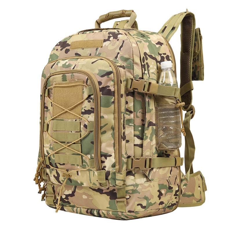 Yilan Outdoor 60L Expandable Tactical Mountaineering Backpack