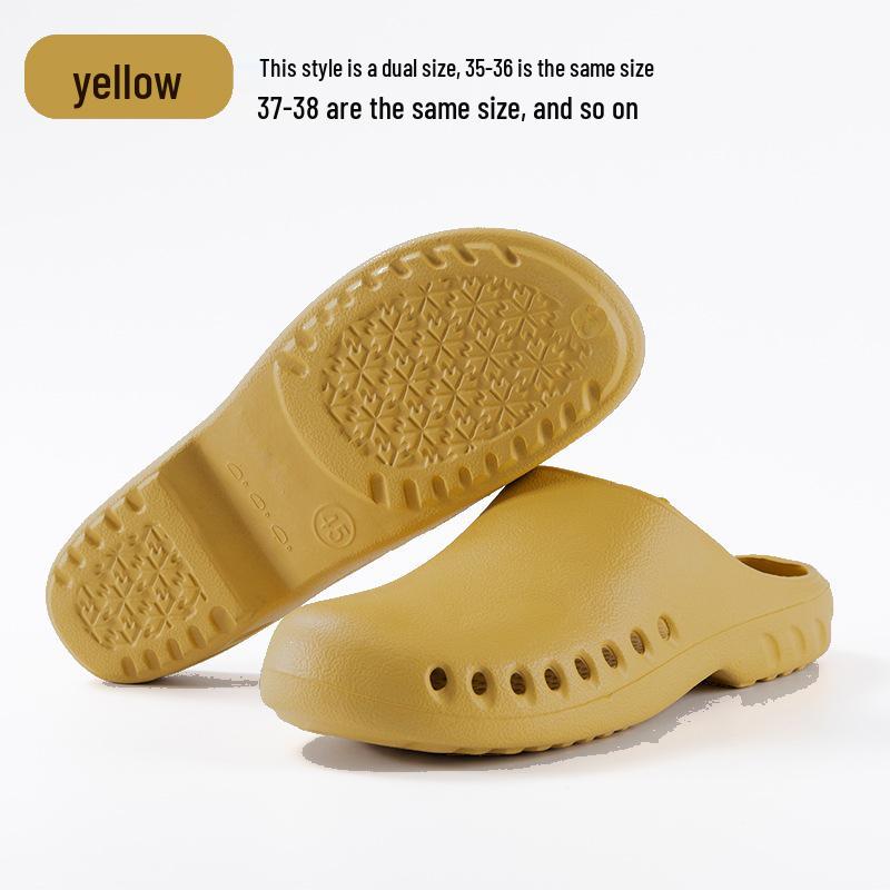 Surgical Non-Slip Closed-Toe Clogs for Operating Room & Laboratory Use