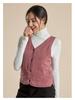 Haosangyuan Warm Mulberry Silk Embroidered Vest for Autumn and Winter