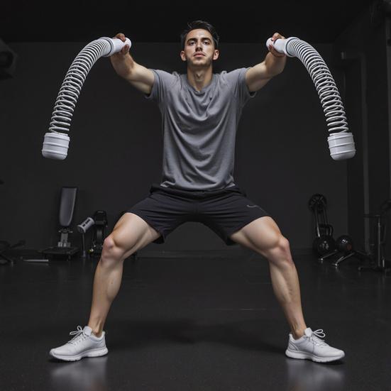 Multifunkční Bezlanová Bojová Šňůra Odolný Posilovač Paží Kardio Silový Trénink Bezšňůrové Cvičební Lano Domácí Posilovna Fitness Vybavení