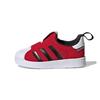 Originals SUPERSTAR 360 Fleece Lined Breathable Low Top Skateboard Shoes Red Infant And Toddler FX4869