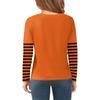 Girls Long Sleeve Halloween Day T Shirts Kids Fall Tops Crewneck Basic Tees 2-11Y